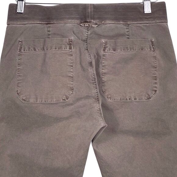 JAMES PERSE Women's Stretch Canvas Surplus Pants Size Small Green Drawstring EUC - Picture 8 of 15